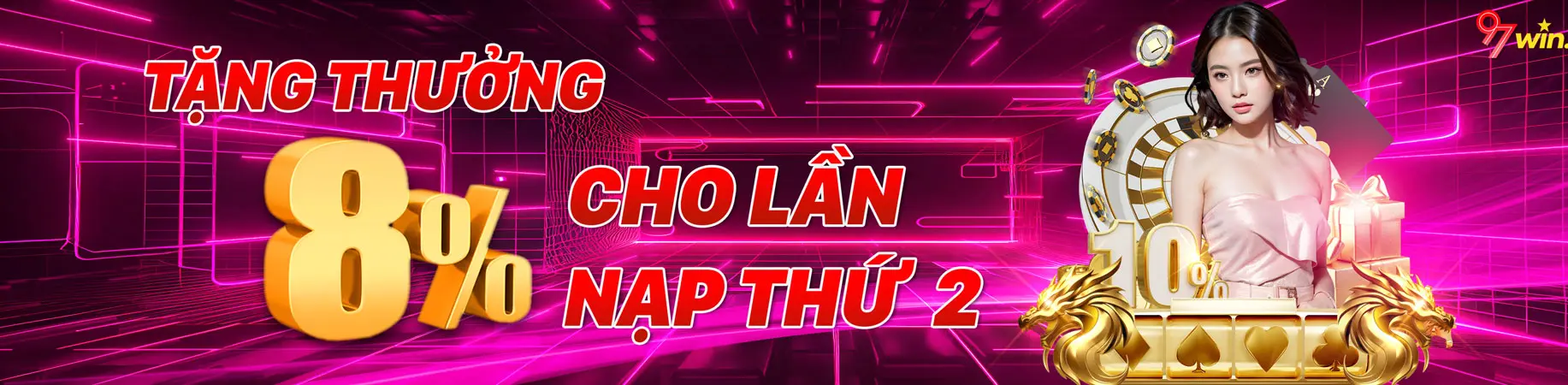 BNTC thưởng 8% cho lần nạp 2