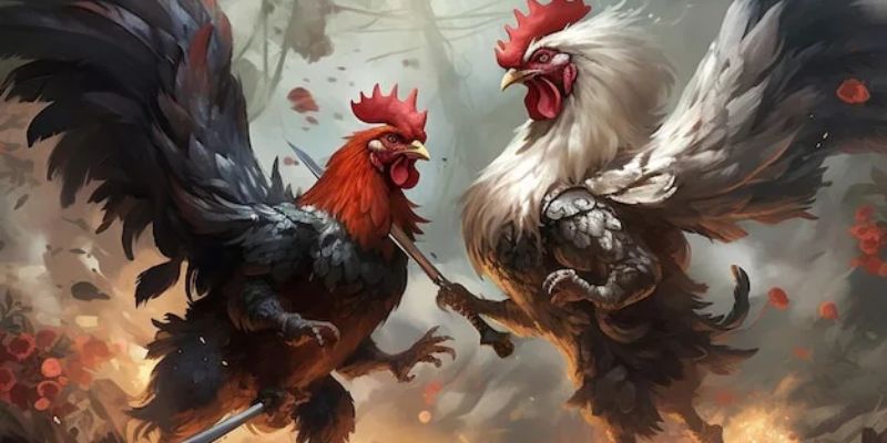 Gà đá có vảy linh giáp tử thường giữ thế rất tốt